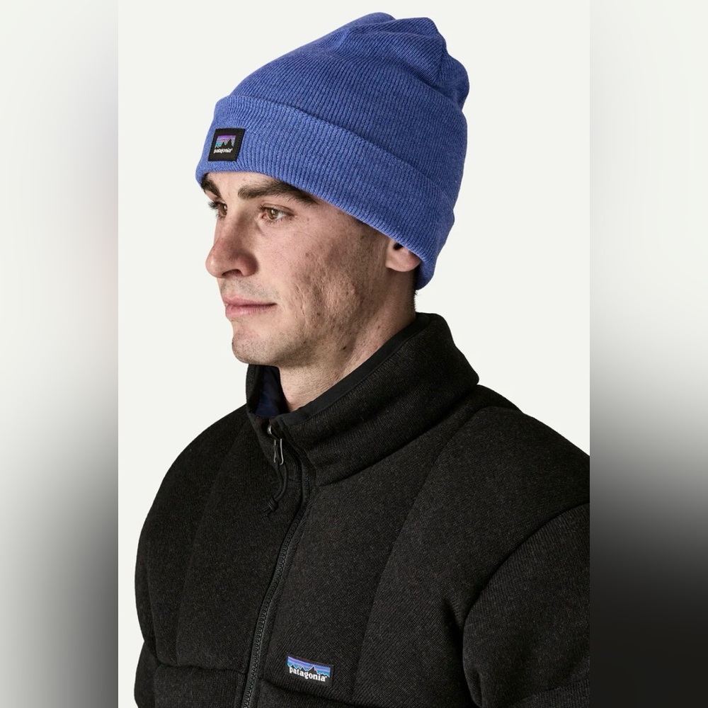Patagonia Everyday Beanie – Barnacle Blue 🧢💙 - Picture 2 of 9